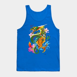 Dragon & Koi Tank Top